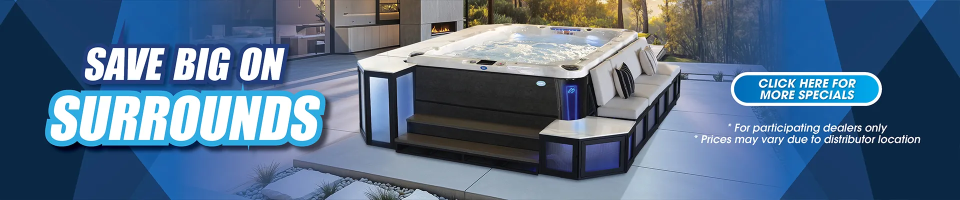 Calspas hot tub being used in a family setting - San Buenaventura